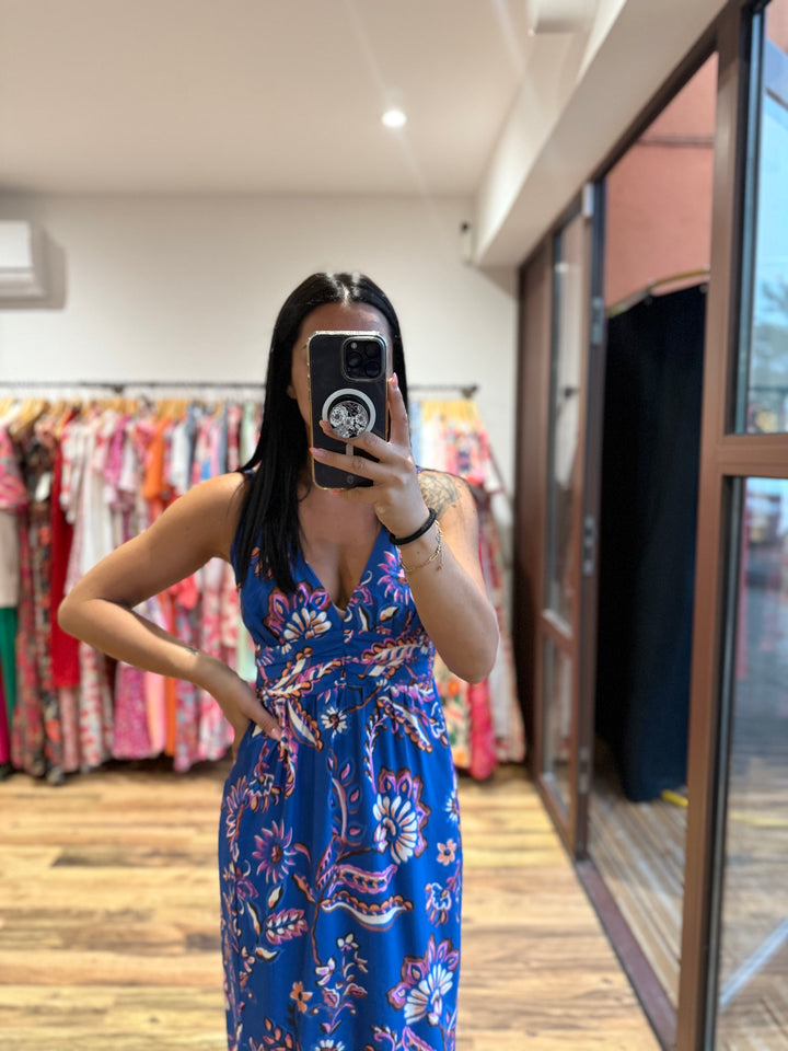 Robe Rachel bleu
