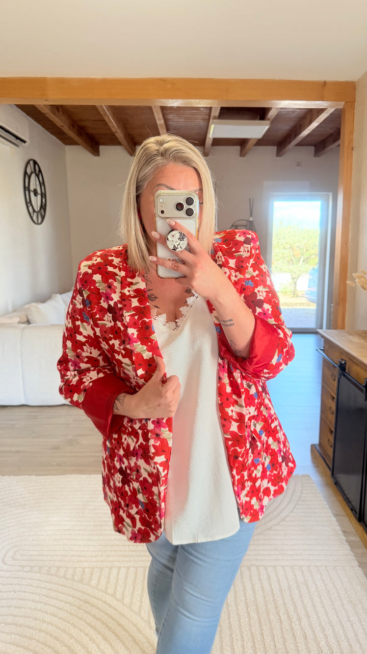 Top Gorgia blanc CURVY