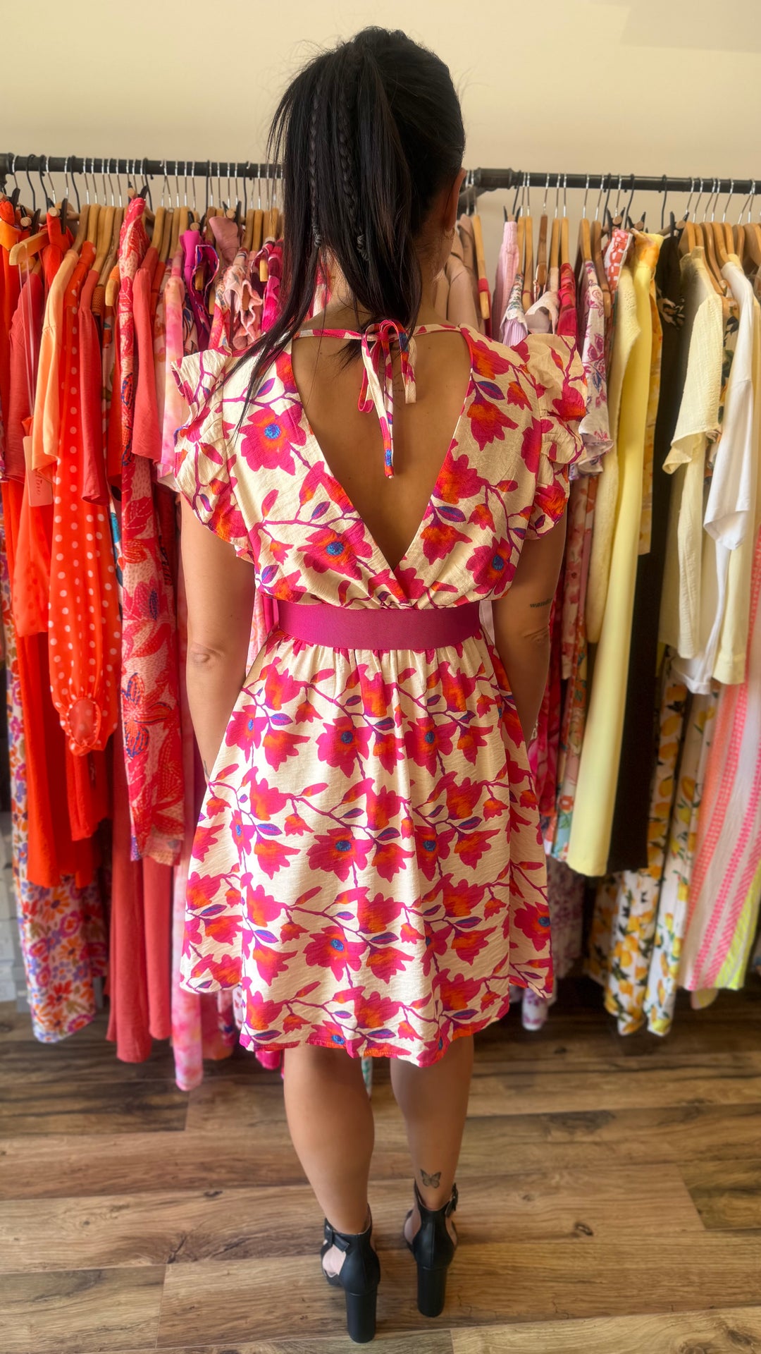Robe courte Marles