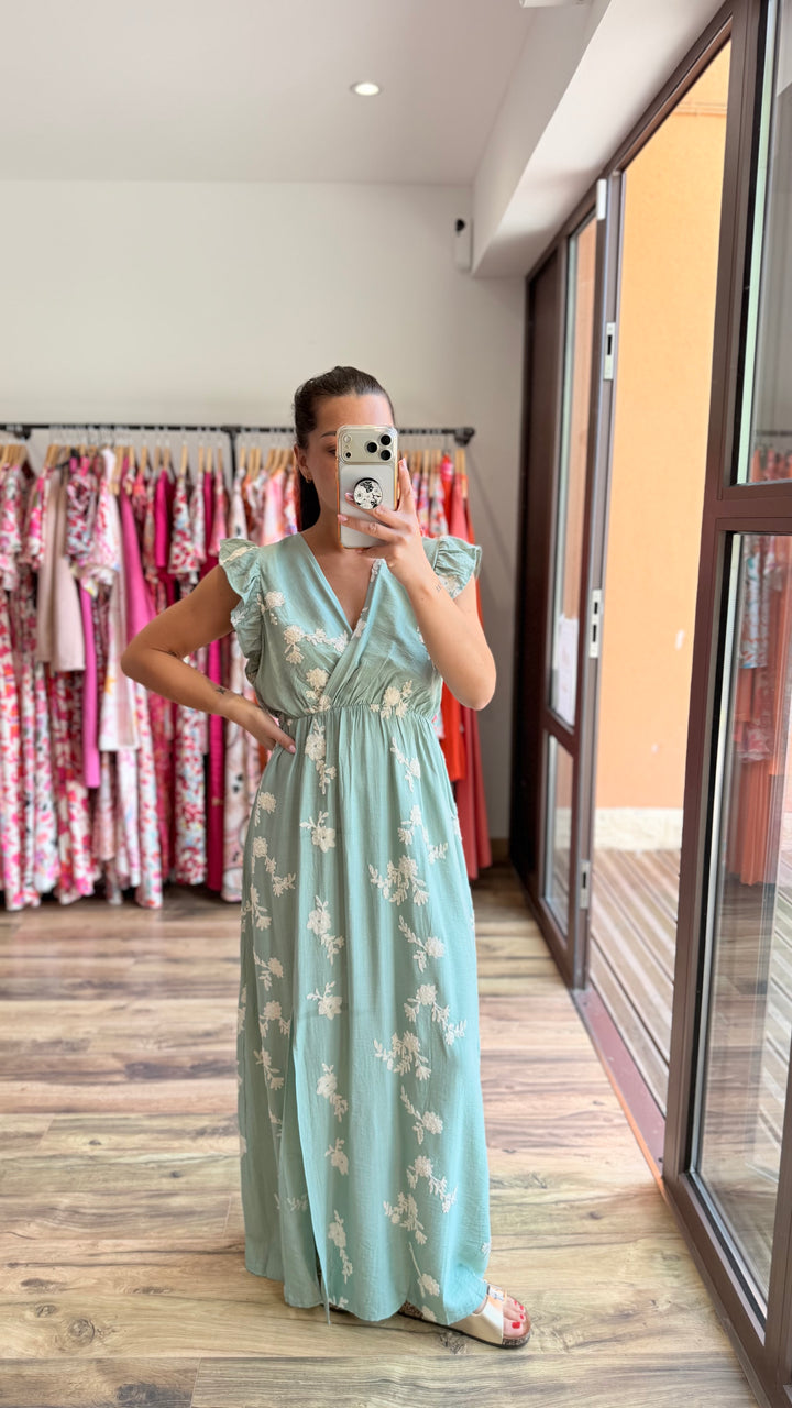 Robe longue Ether CURVY (PRÉCOMMANDE EXPÉDITION LE 2/06)