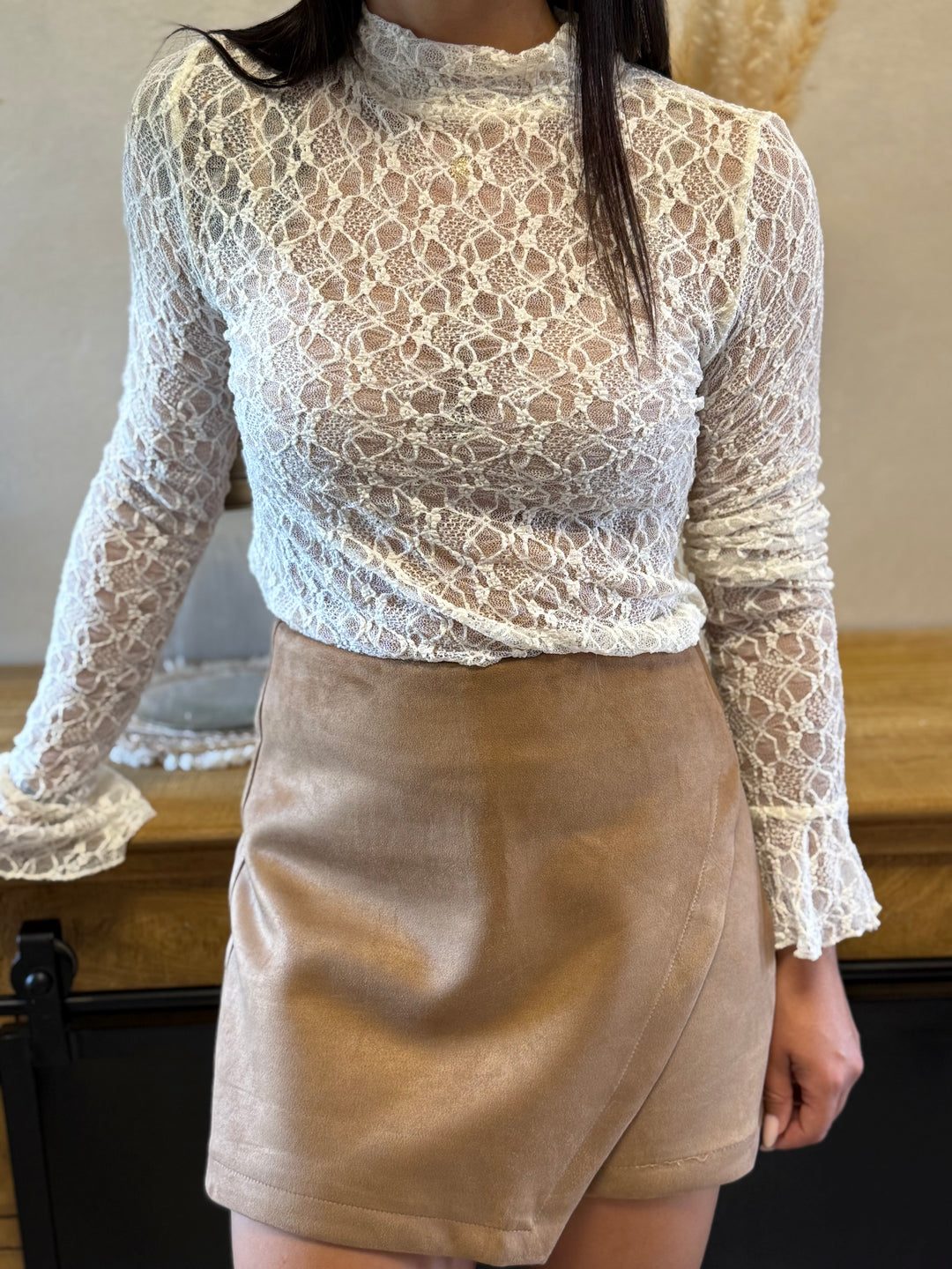 Top dentelle Morine