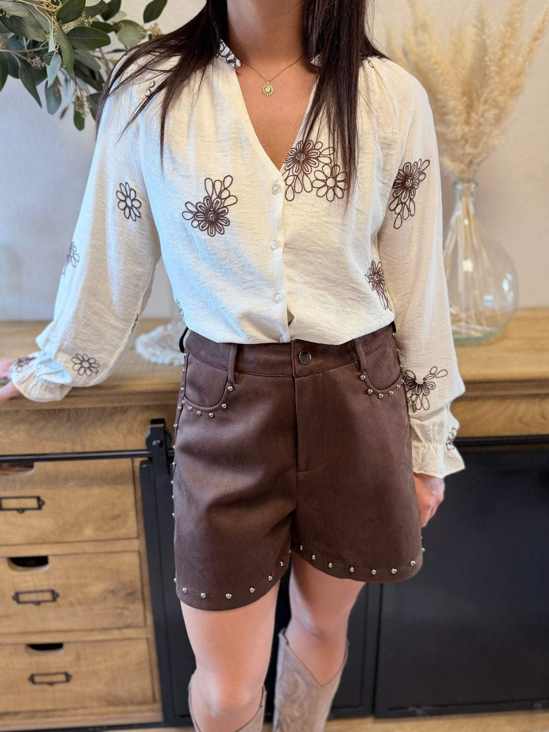 Short Loric chocolat