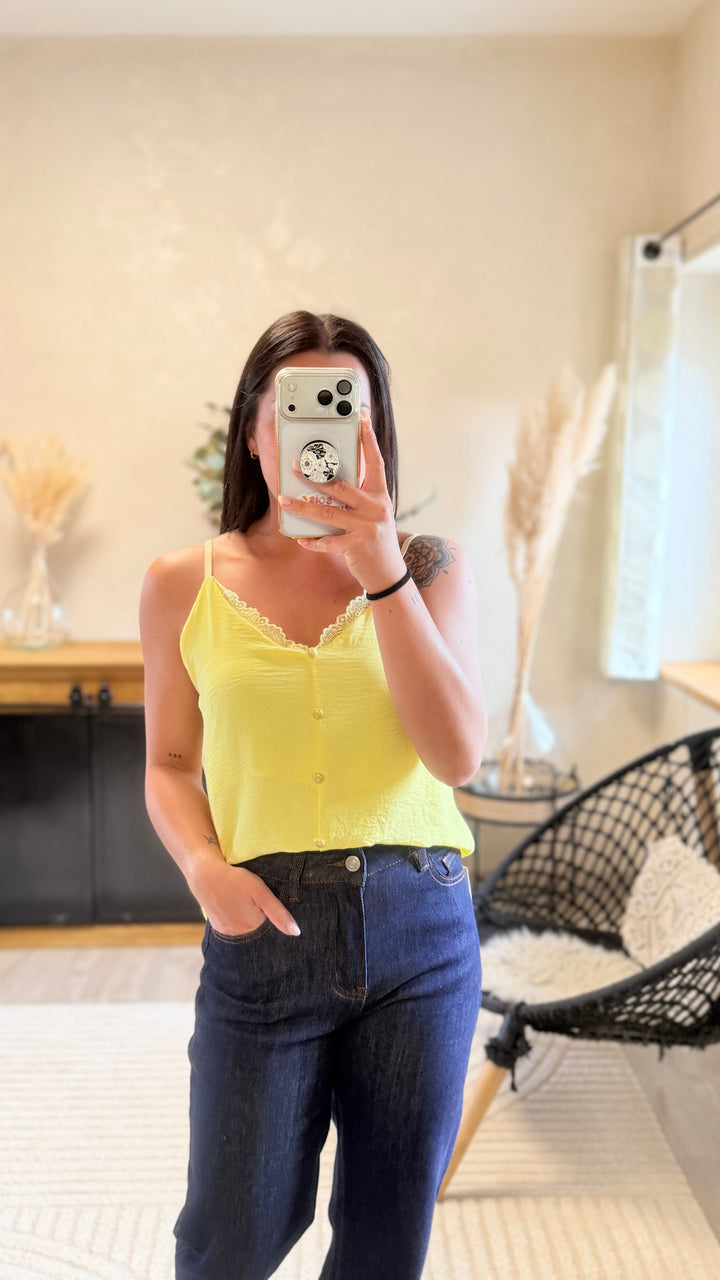 Top jaune Hosa