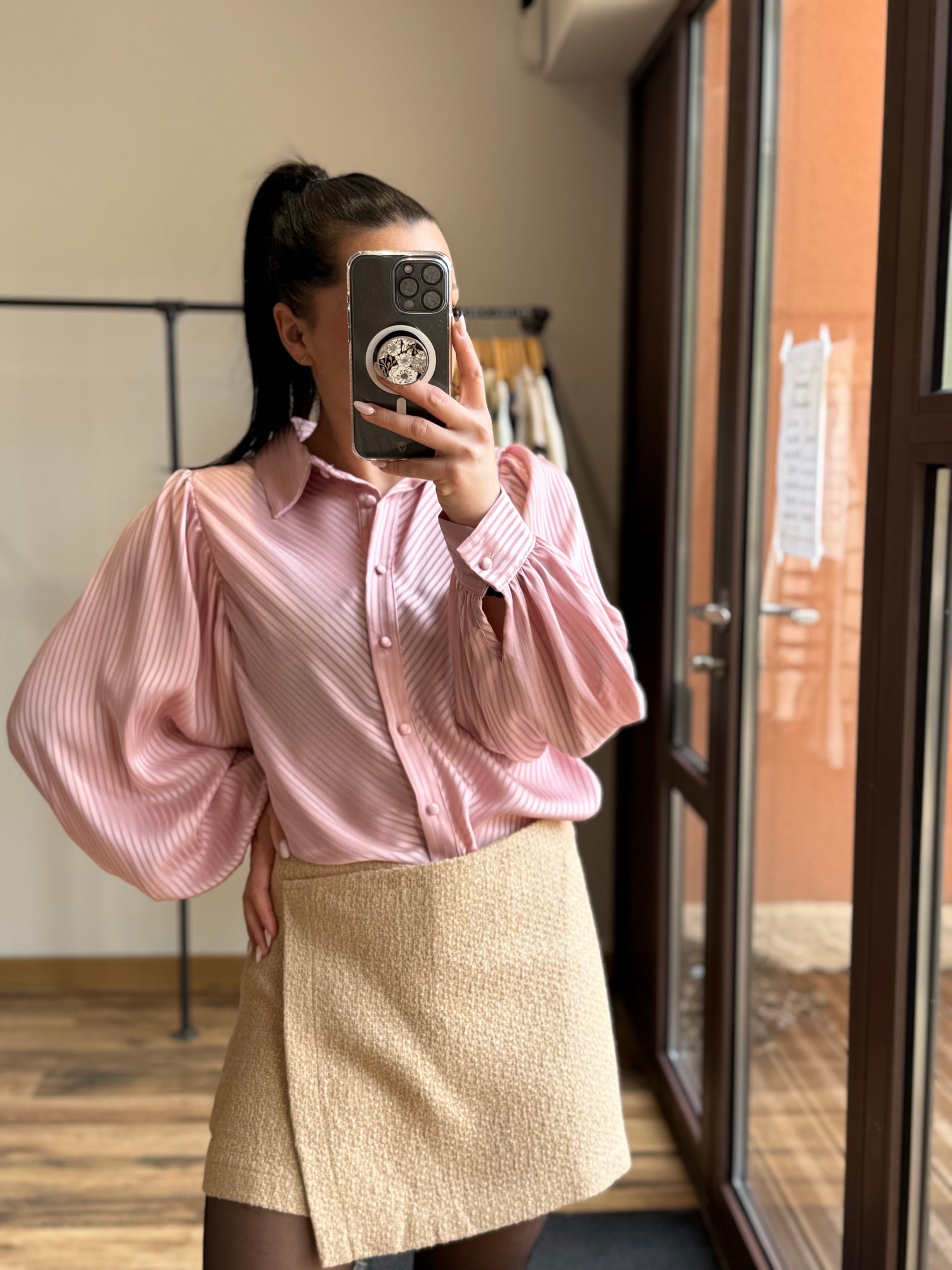 Chemise Lola rose