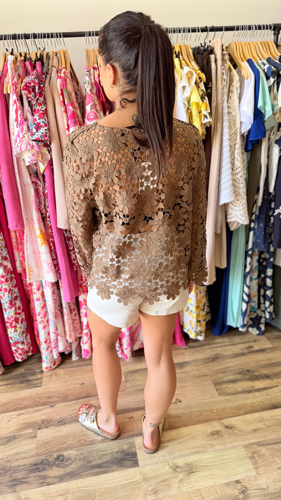 Top Lovelys crochet choco