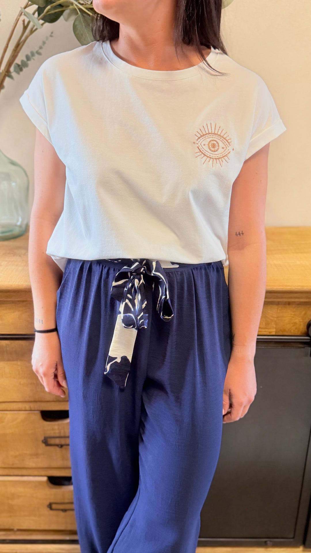 Pantalon Wilma marine