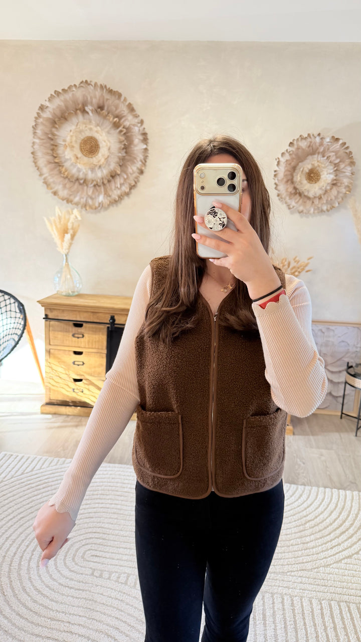 Gilet choco