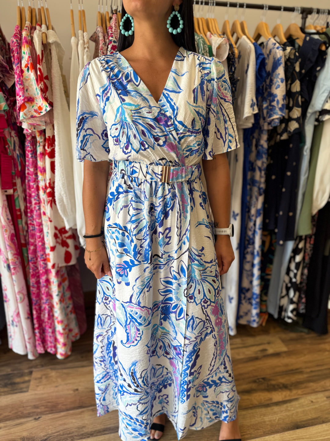 Robe Archibald bleu