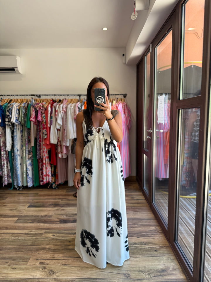 Robe longue Delfinium