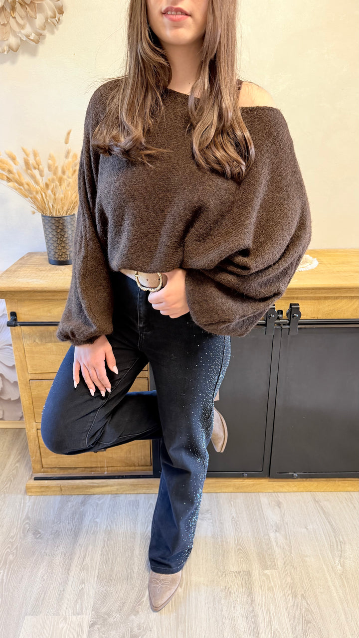 Pull Oxa chocolat