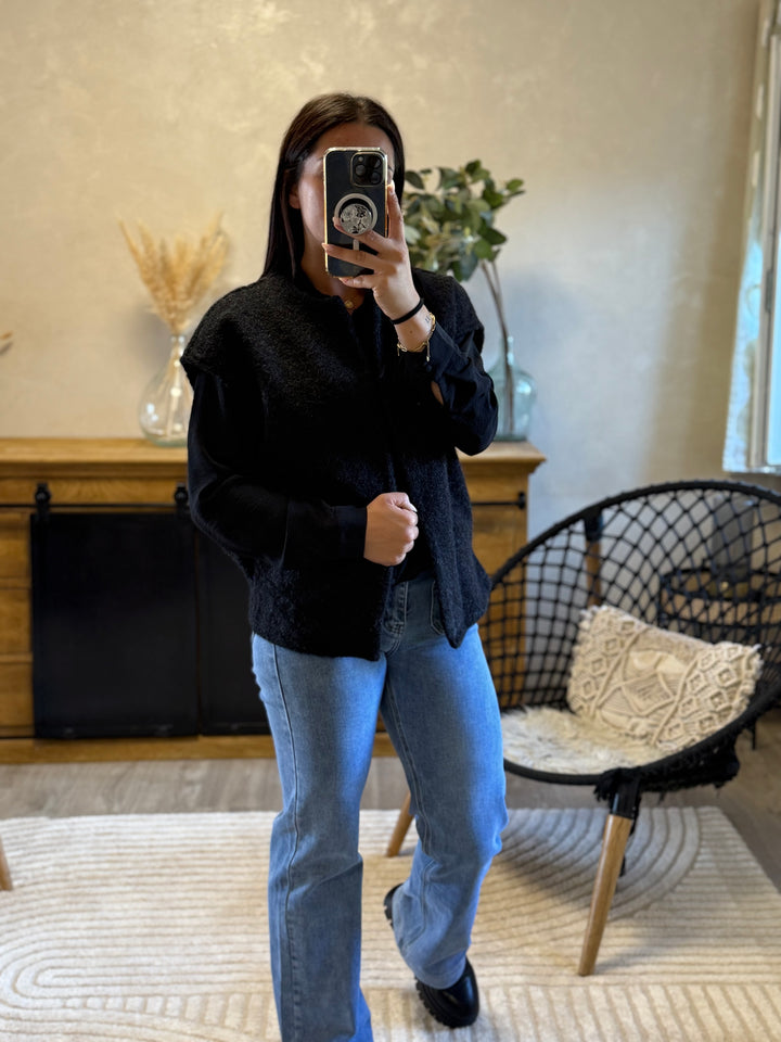 Gilet Marthe noir