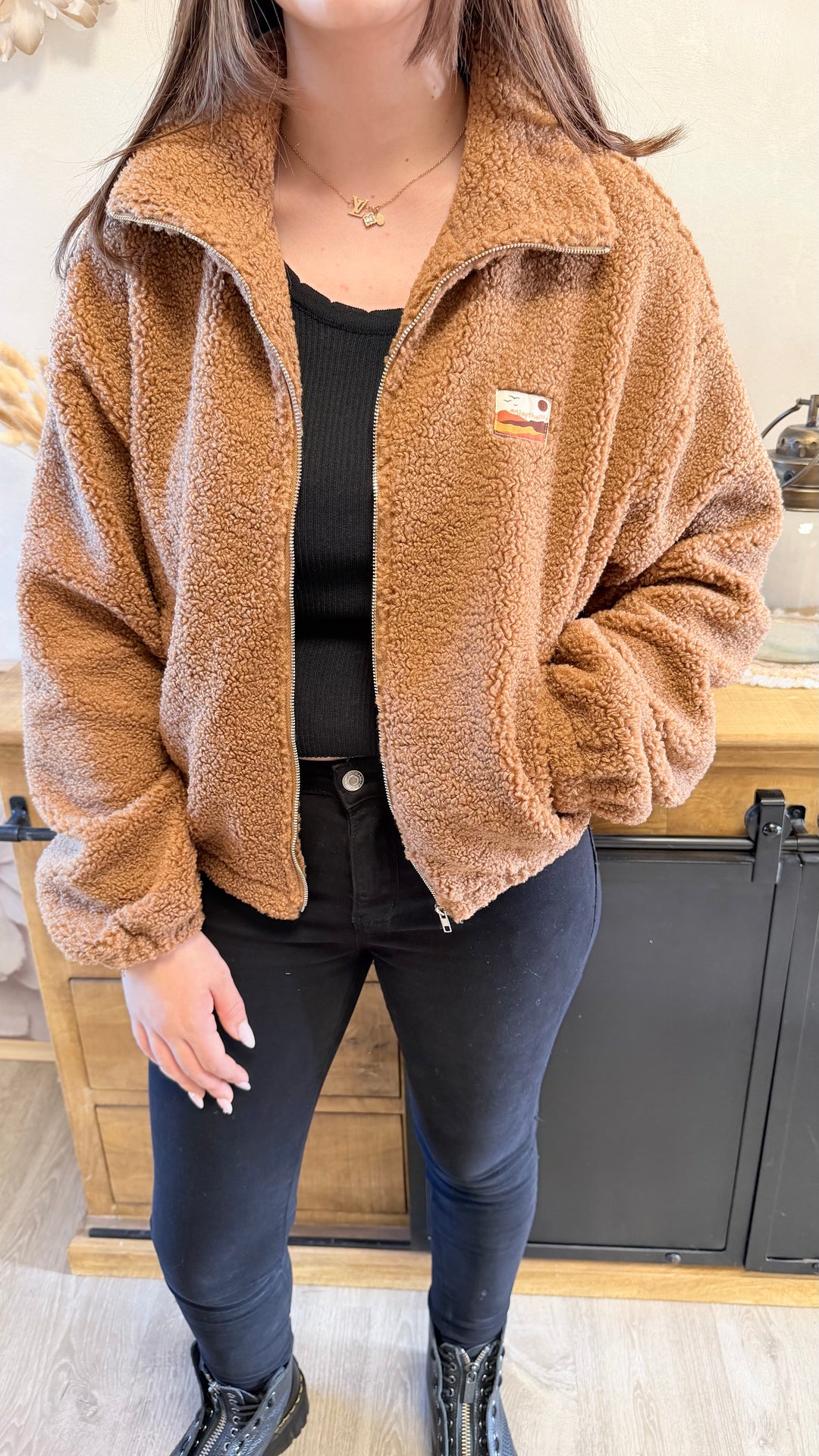 Veste Jena camel