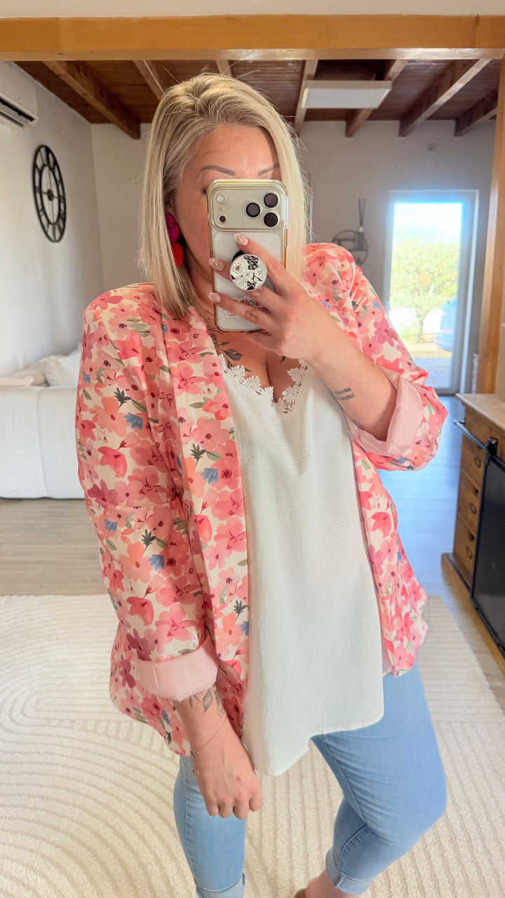 Top Gorgia blanc CURVY