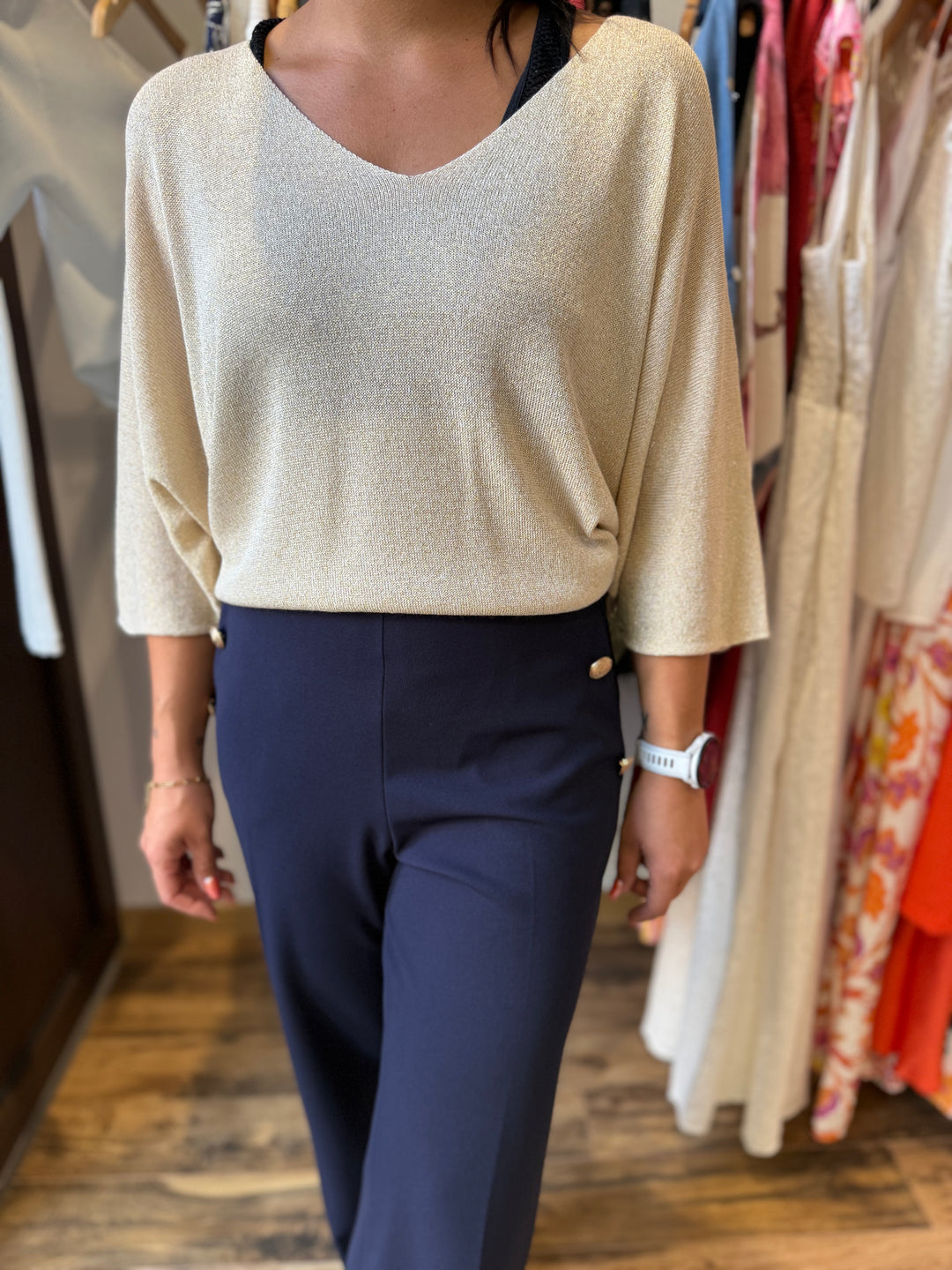 Pantalon Giulia marine