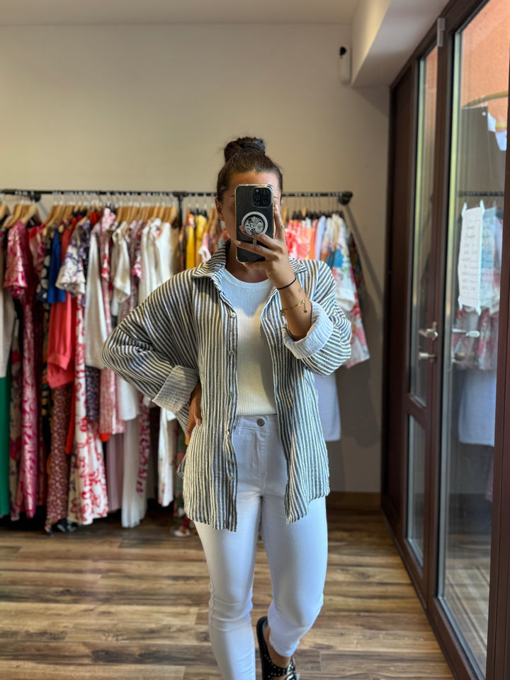 Chemise Shana kaki