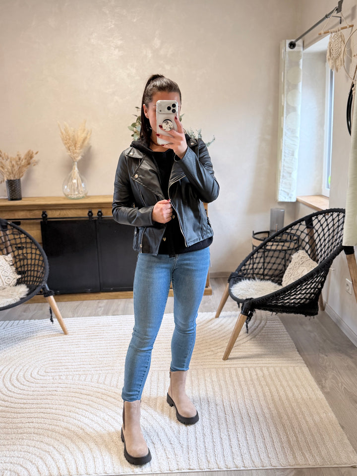 Perfecto en similicuir