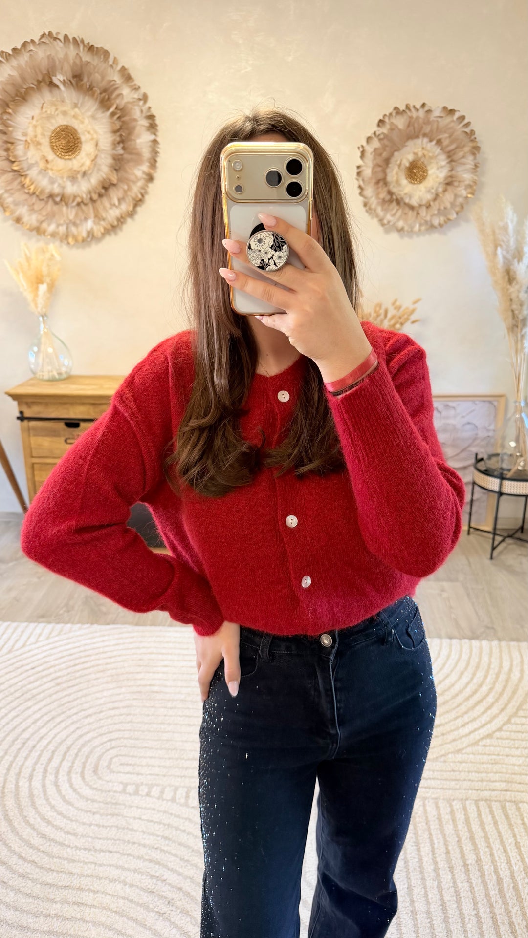 Gilet Eli rouge
