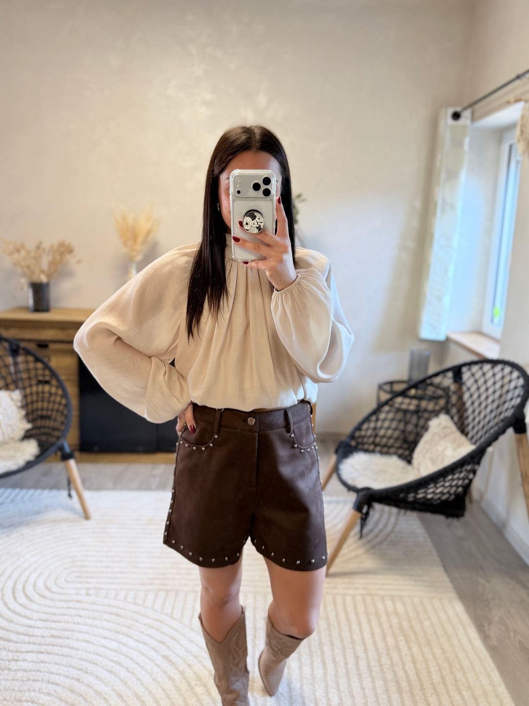 Blouse Basto beige