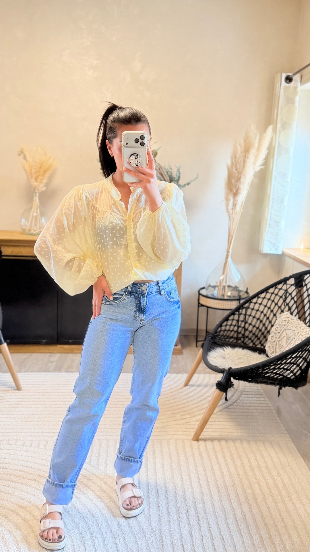 Chemise Max jaune