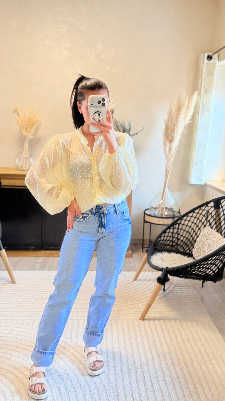 Chemise Max jaune