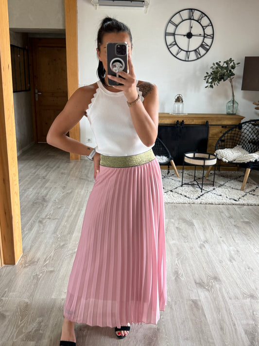 Jupe rose CURVY