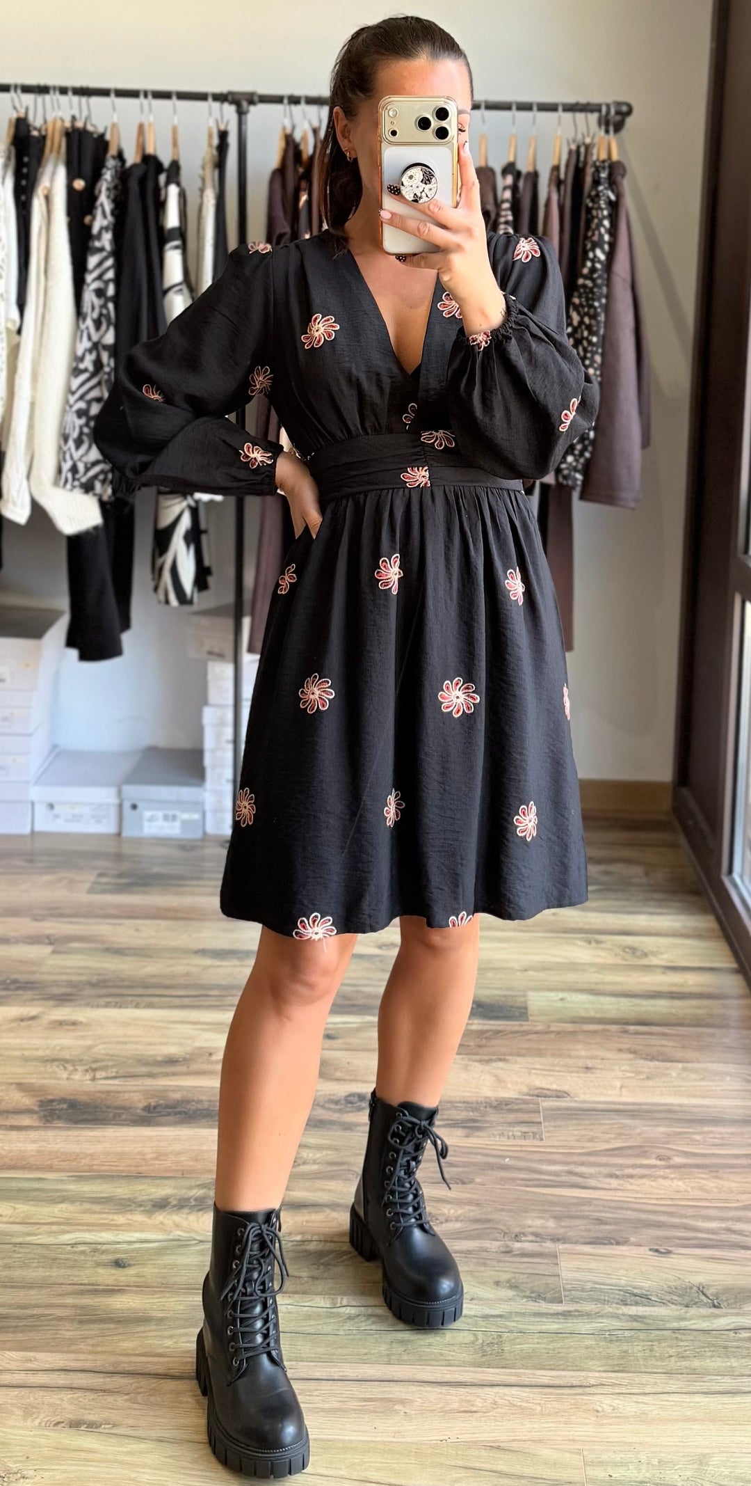 Robe courte Elton CURVY