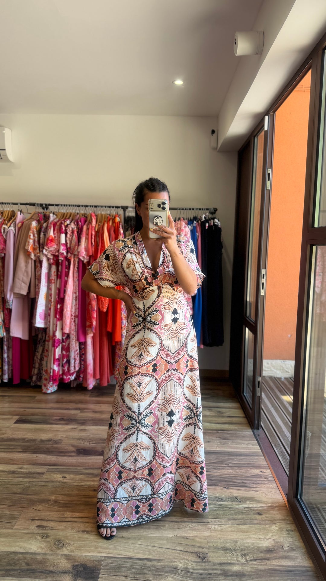 Robe longue Floressa CURVY