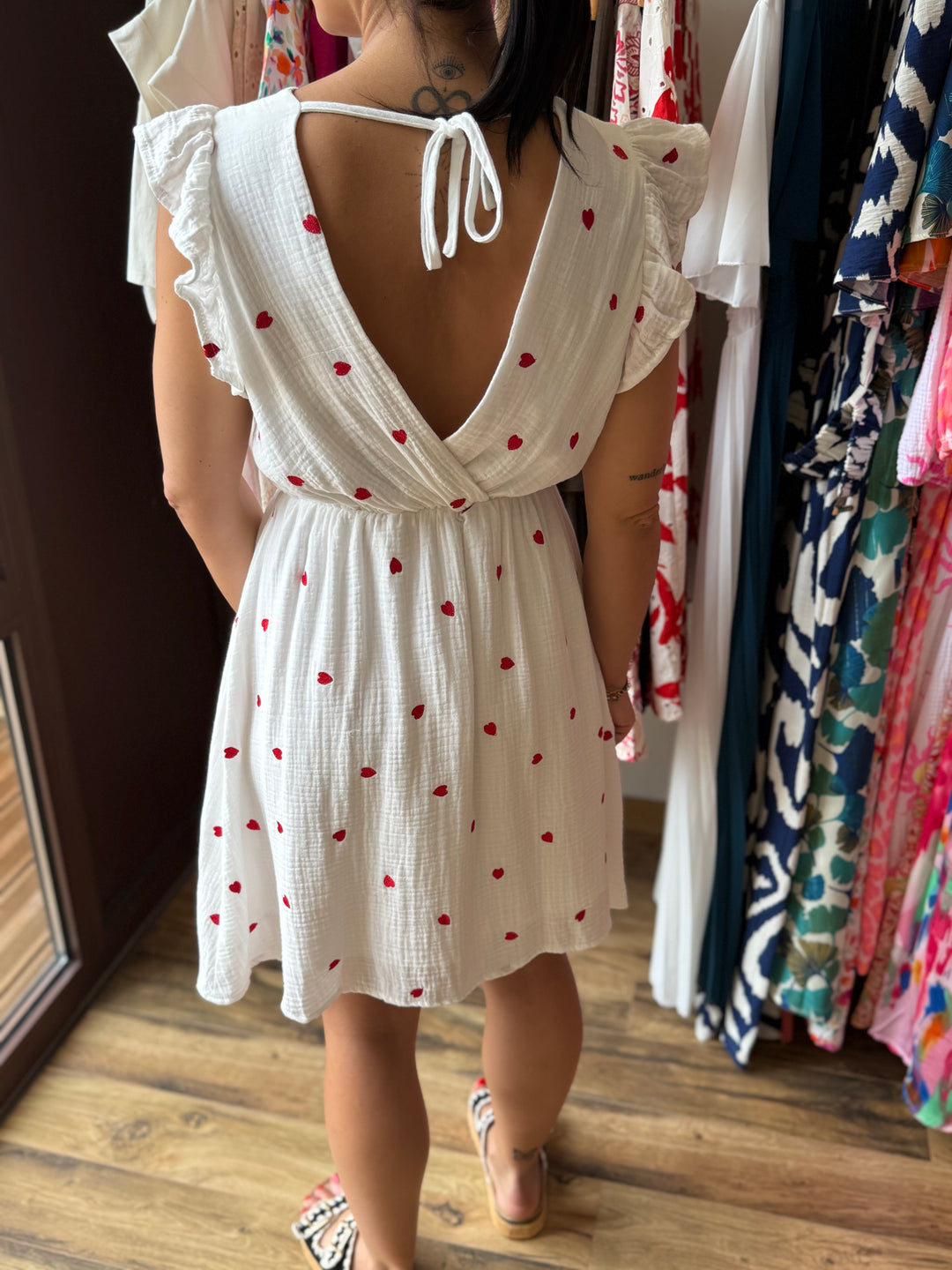 Robe Izan rouge
