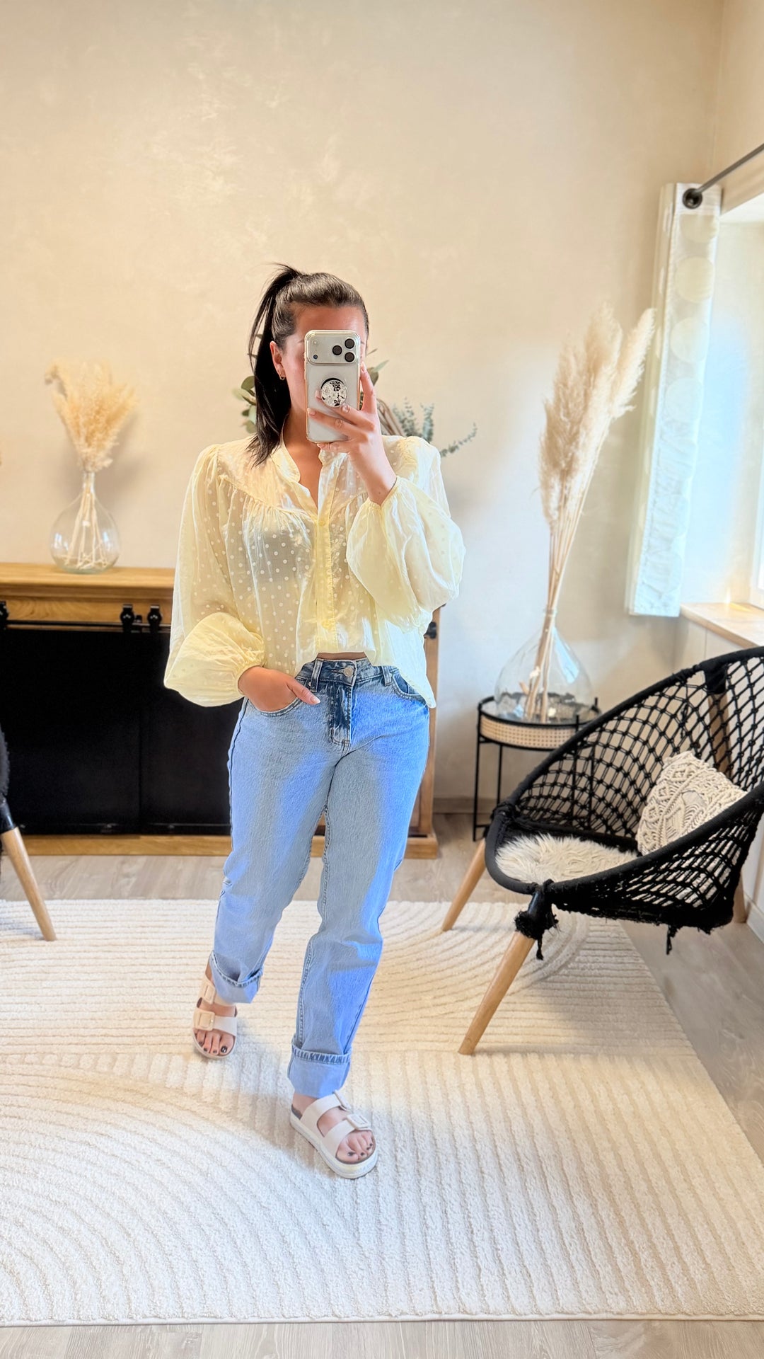 Chemise Max jaune