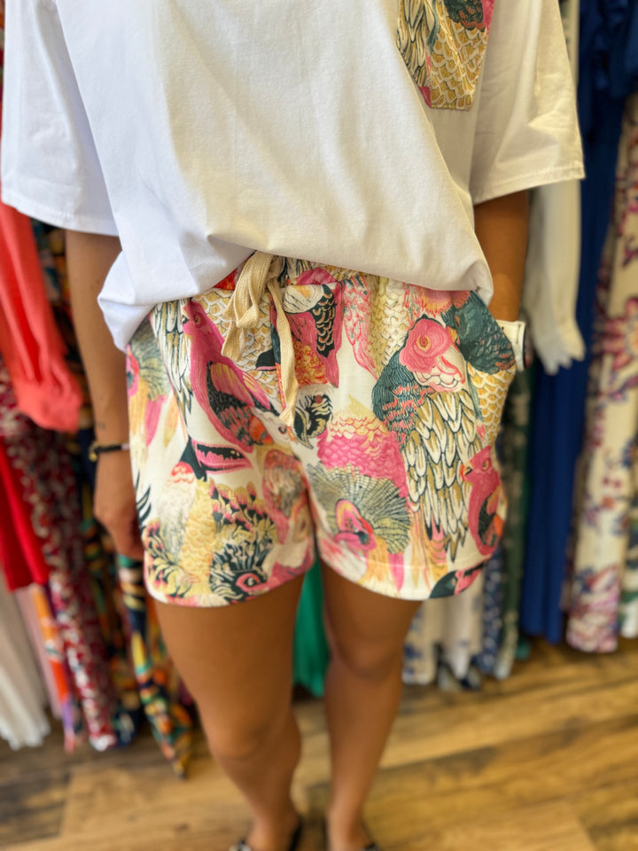 Ensemble Parrot rose