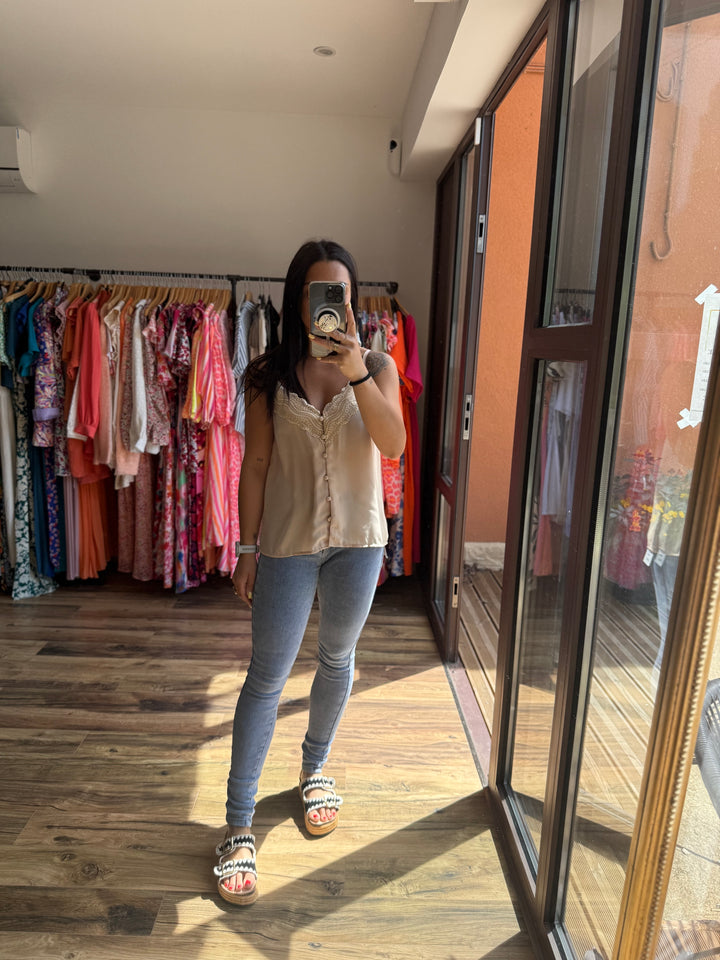 Top Ugo beige