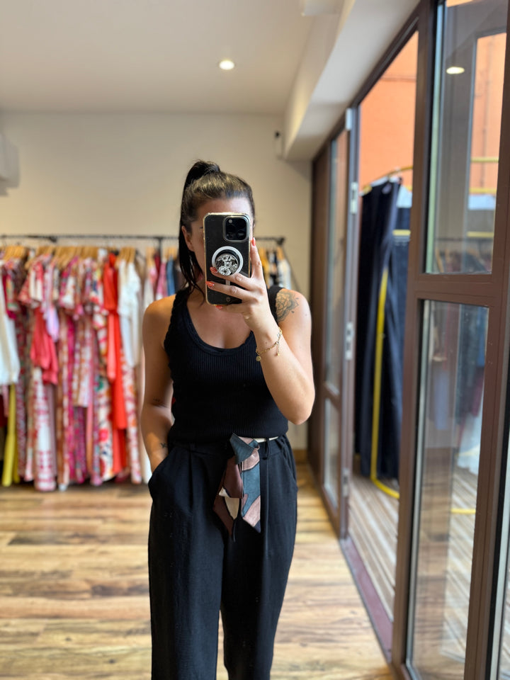 Top Molos noir