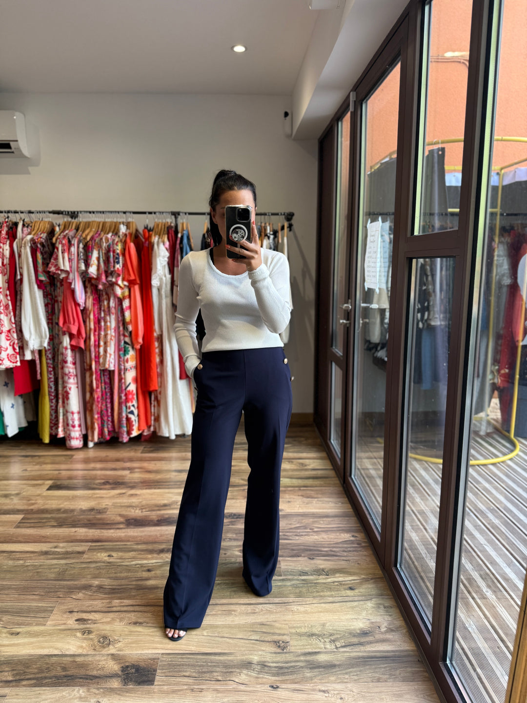 Pantalon Giulia marine