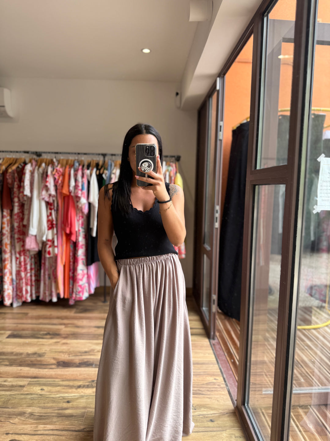 Top Josie noir