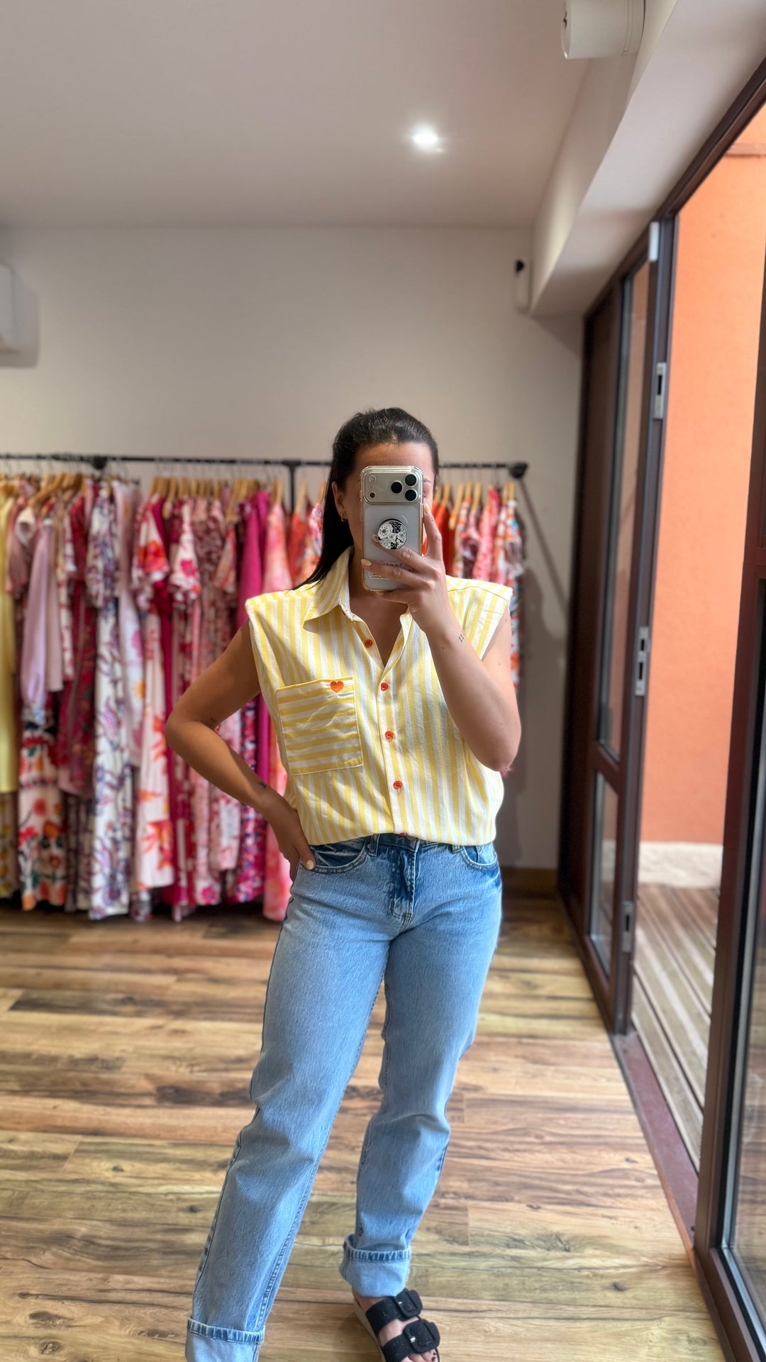 Chemise Calsy jaune
