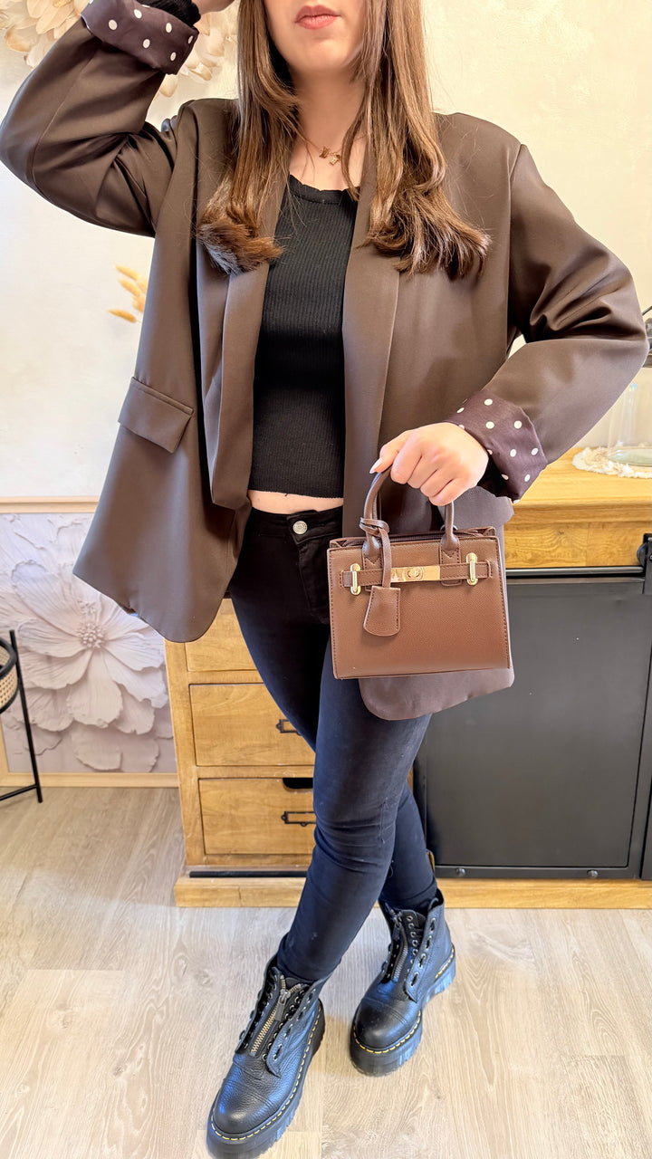 Blazer Imen chocolat