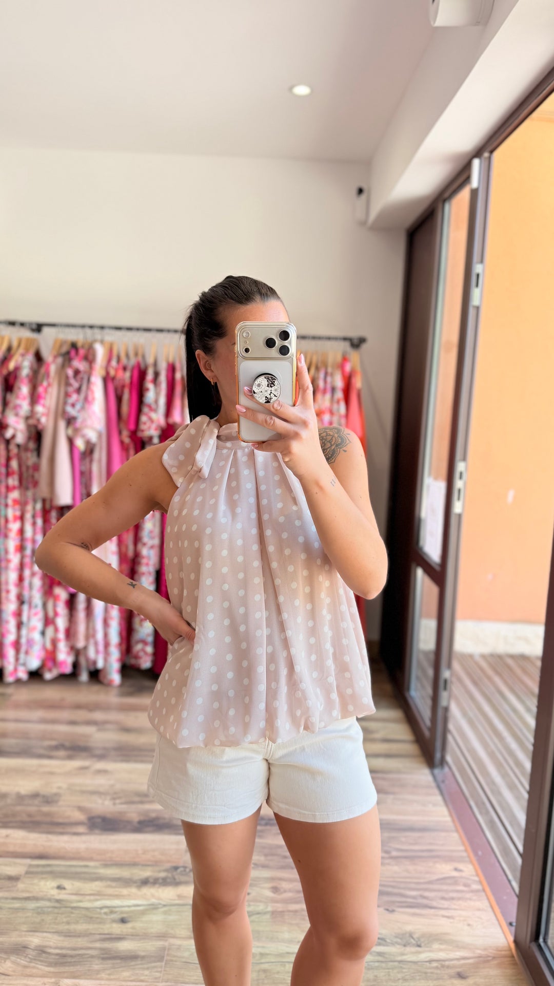 Top Zalia beige