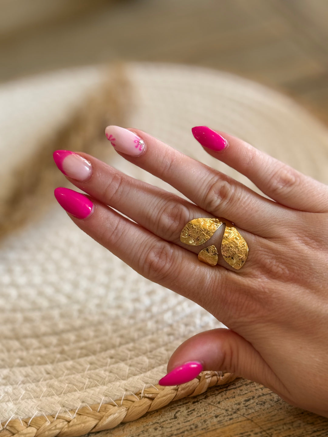 Bague écorce