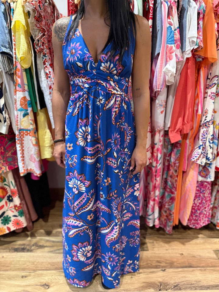 Robe Rachel bleu