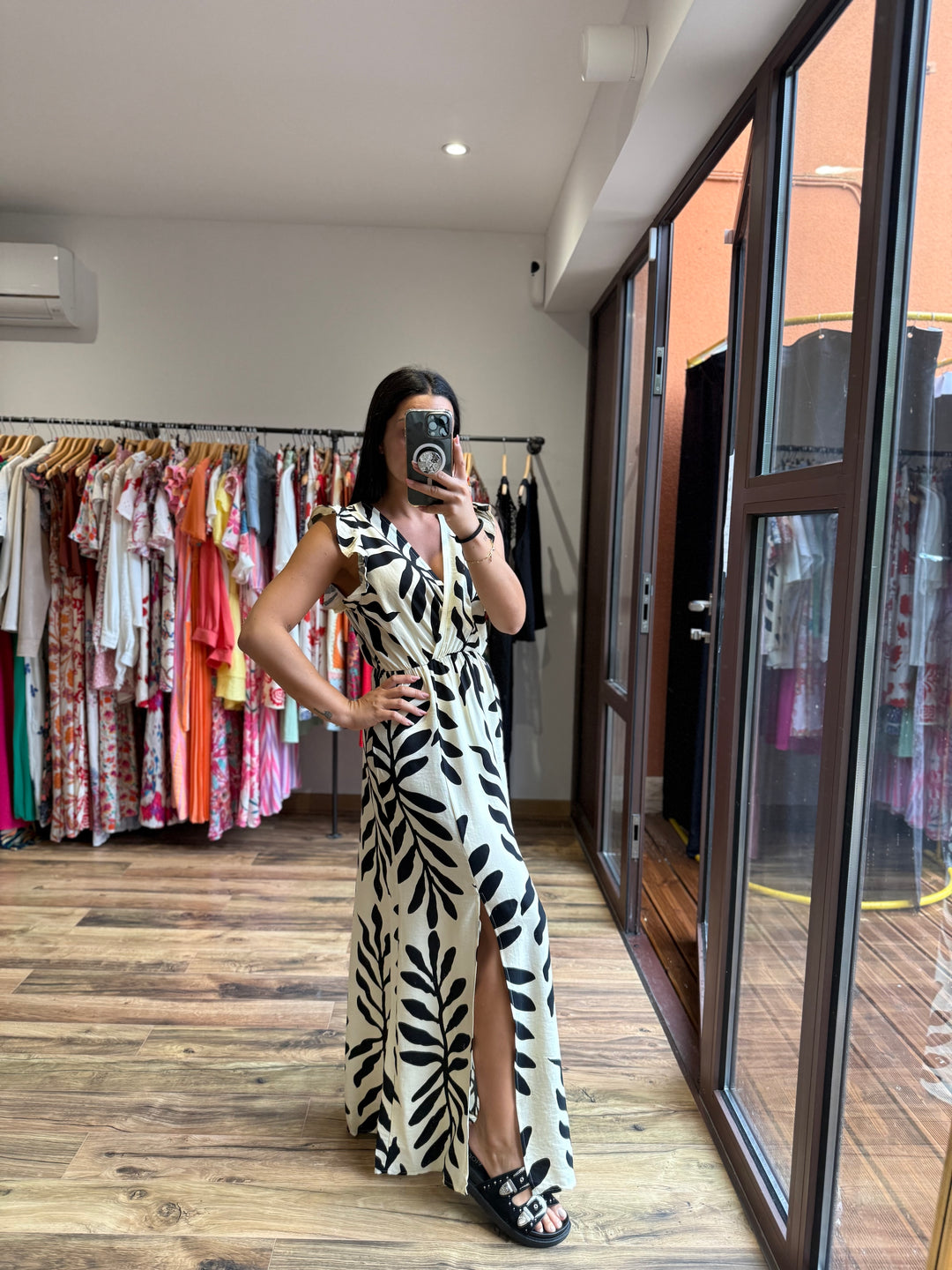 Robe longue Hélio