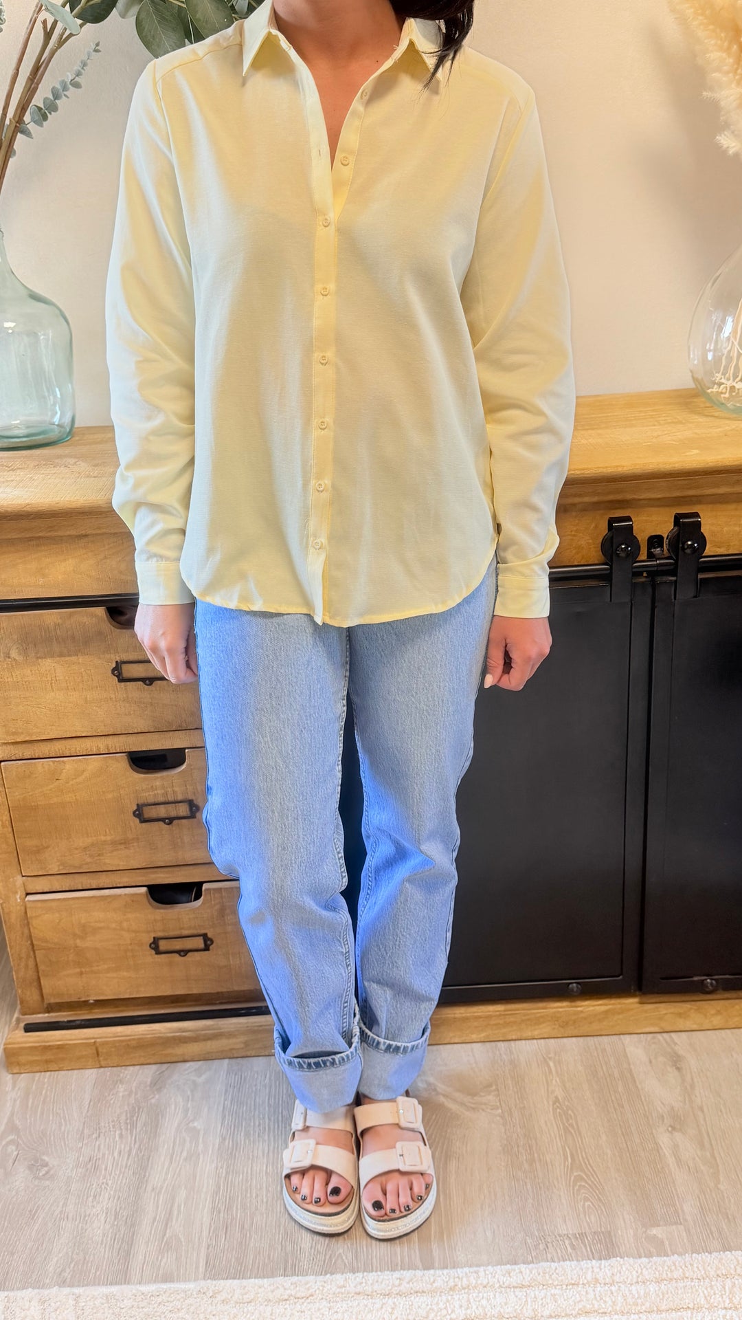 Chemise Ondine Jaune