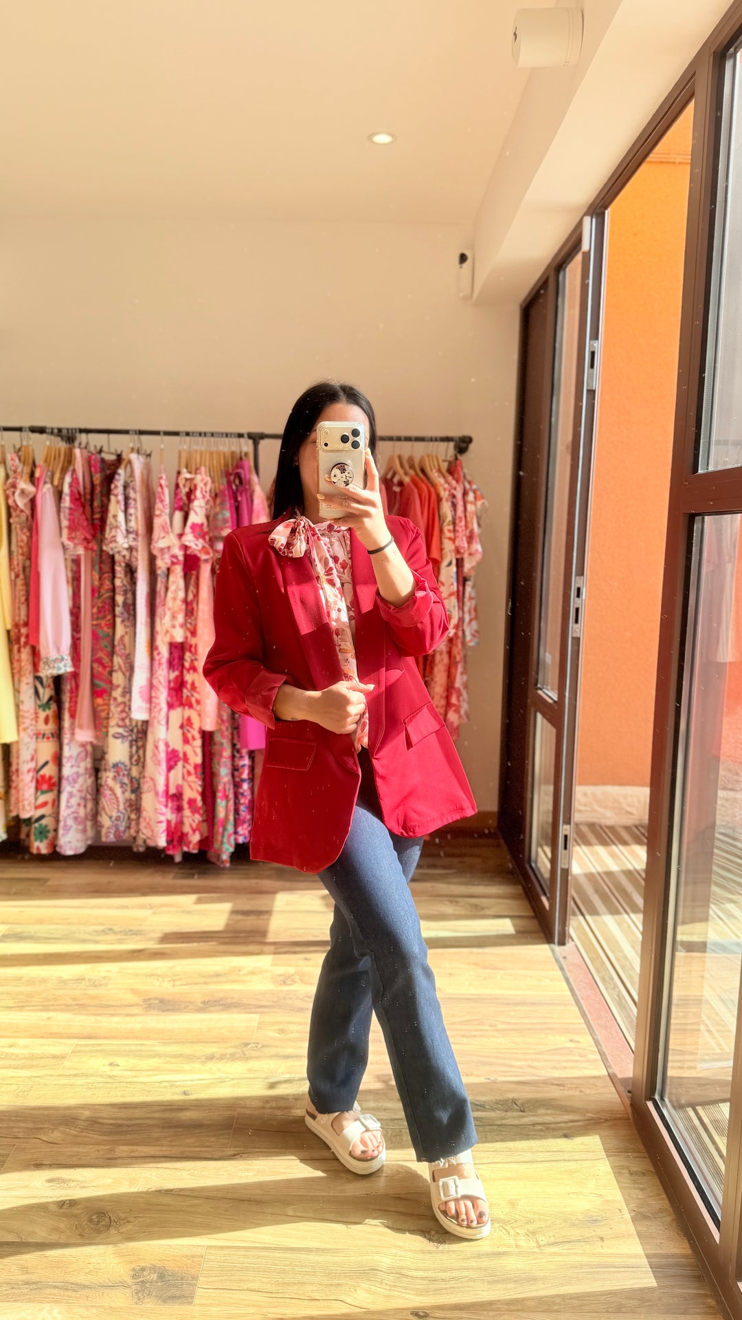 Blazer rouge
