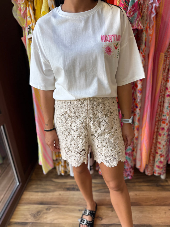 Short brodé Nona