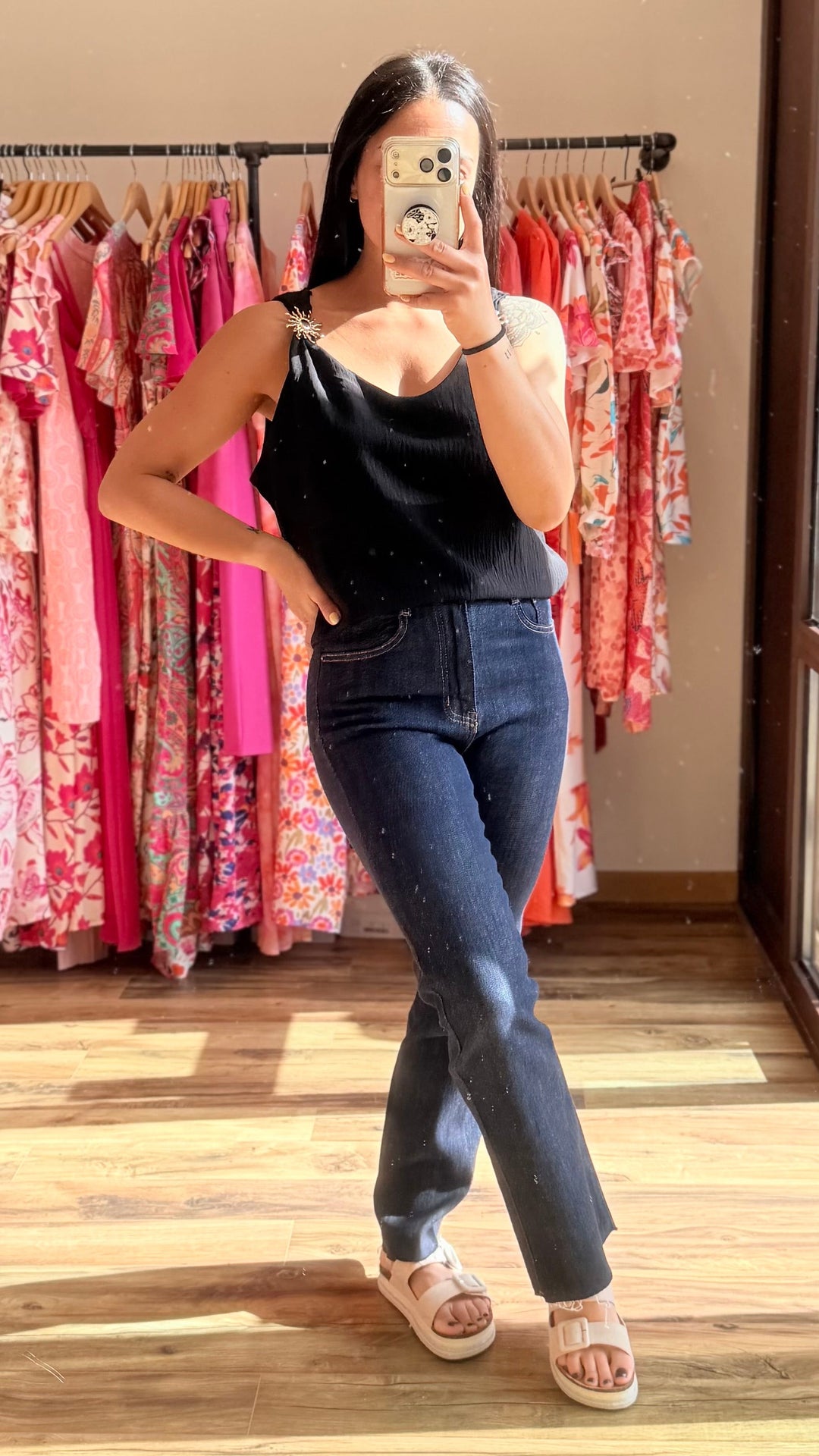 Jean flaire brut