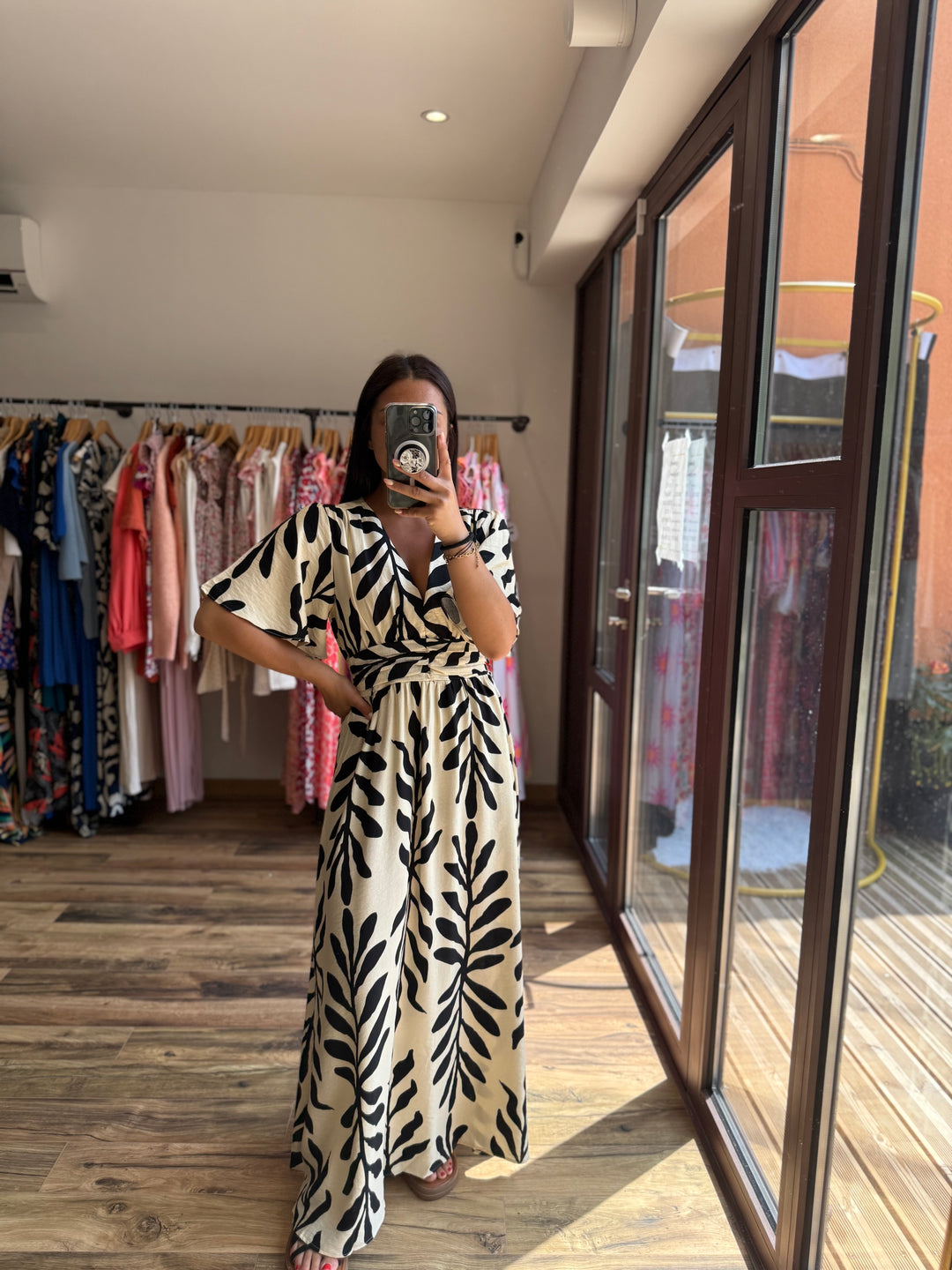 Robe longue Frank