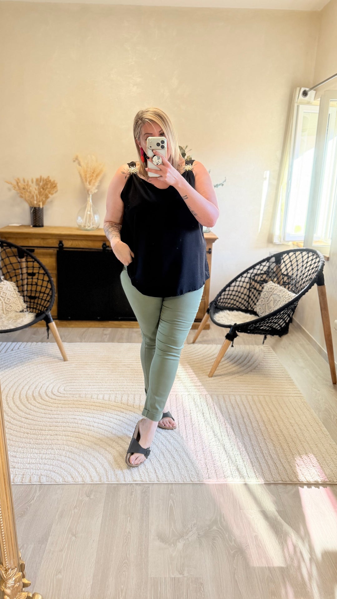 Jean Finda kaki CURVY