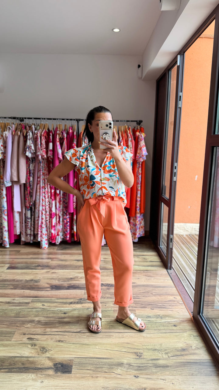 Pantalon Evy Abricot