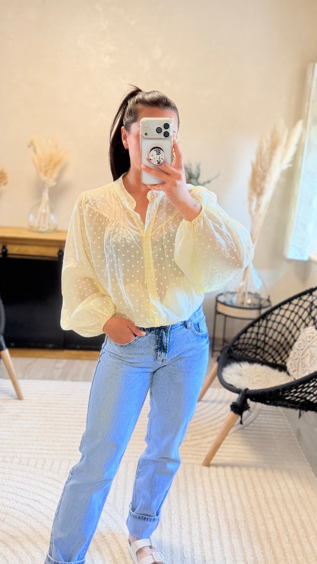 Chemise Max jaune