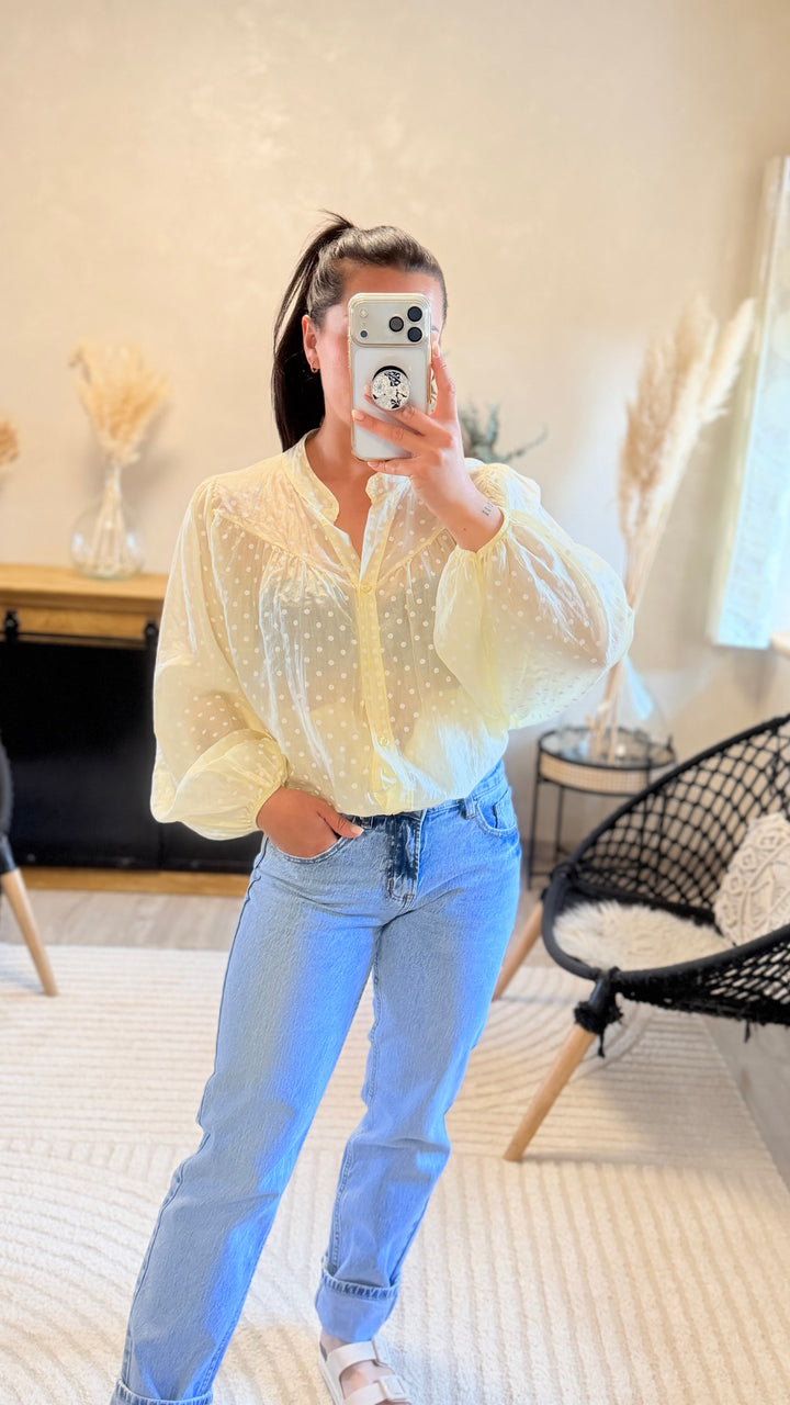 Chemise Max jaune