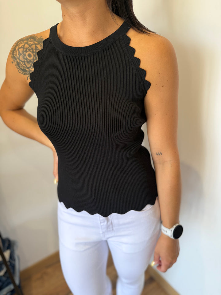 Top Clement noir